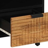 TV ormarić 70x33x46 cm Masivno drvo akacije - Prirodna 1 Drvo bagrema | shoptok.hr