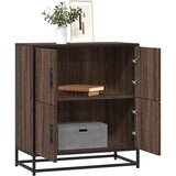 vidaXL Komoda rjavi hrast 68x35x76 cm inženirski les Cene