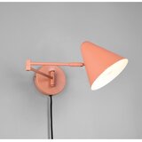  Oranžna stenska svetilka z upogljivo konstrukcijo z vtikačem ø 15 cm Cosima – | Shoptok.si