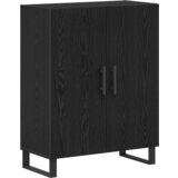 Visoki ormar crni hrast 69 5x34x180 cm inženjersko drvo | shoptok.hr
