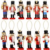  Božićna dekoracija - figurice Orašar, 8 cm, 6 komada | shoptok.hr