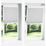  Plisirana roleta svijetlosiva 120x200 cm širina tkanine | shoptok.hr