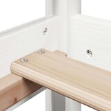 vidaXL Okvir za krevet bijeli 100 x 200 cm od masivne borovine | shoptok.hr