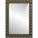 Maison Chic Kopalniško Ogledalo - Zrcalo - Kozmetično ogledalo 50x70x2,5 cm trden mangov les in steklo, (21698055) | Shoptok.si