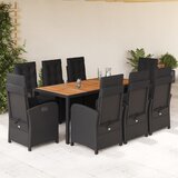  5-dijelni vrtni blagovaonski set od poliratana | shoptok.hr