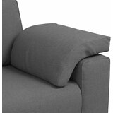 SOFA 3 pcs Tamno siva 219 x 80 x 82 cm Platnasta tkanina | shoptok.hr