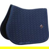 Kentucky Horsewear Skakalna podsedelnica 'Metal Chain' - navy | Shoptok.si