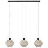 Eglo 44001 - visilica na sajli midsumer 3xE27/40W/230V krem | Eponuda.com