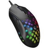  Miš gaming RAMPAGE SMX-R66 ROCKET Ultra Light black, RGB LED, 12000dpi | Eponuda.ba