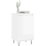  Komode 2 kom sjajne bijele 40 x 35 x 70 cm konstruirano drvo | shoptok.hr