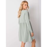 RUE PARIS Dress-RV-SK-6008.19X-Pistachio | shoptok.hr