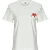 Petit Bateau Majice s kratkimi rokavi MC COL ROND Bela | Shoptok.si