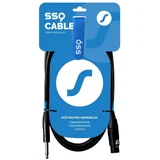 SSQ Cable XZJM1 - Jack mono - XLR female cable, 1 metre