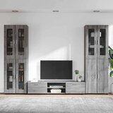  Set TV komoda s ladicama Siva Sonoma Konstruirano drvo | shoptok.hr