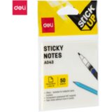 Deli STIKER BLOK 76x76mm PROZIRNI I VODOOTPORNI (50 lista) EA043 Cene