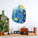 WALLXPERT UV-1111 - 35 x 50 Multicolor Decorative Tempered Glass Painting | ePonuda.com