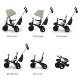 Kinderkraft tricikl za decu Aveo 2 Plus Beige, 9m+ | Eponuda.com