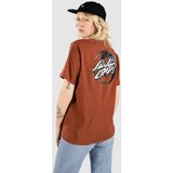 Santa Cruz Yin Yang Dot T-shirt burnt sienna | Shoptok.si