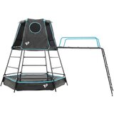 TP Toys - Crni dječji toranj za igru Play Tower Explorer vrhunski dječji zabavni centar | BRANDED IN GREAT BRITAIN | shoptok.hr