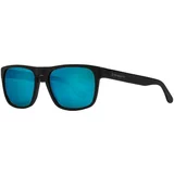 Horsefeathers Keaton Sunglasses Brushed Black/Mirror Blue