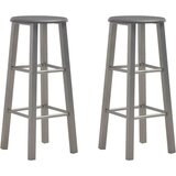  Barski stolci 2 kom antracit MDF | shoptok.hr