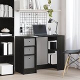  Stol s ladicama Crni hrast 100 x 40 x 75 cm Konstruirano drvo | shoptok.hr
