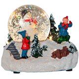 Eglo 411482 - LED božićna dekoracija WINTERVILLE LED/2xAAA snežna kugla | Eponuda.com