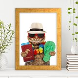 Wallity AC80421258 multicolor decorative framed mdf painting | ePonuda.com