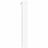  Vitrina bijela 100 x 8,5 x 75 cm od konstruiranog drva | shoptok.hr