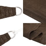  Jedro za zaštitu od sunca 160 g/m² smeđe 2 x 4 m HDPE | shoptok.hr