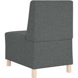  Modularna sofa bez naslona za ruke tamno siva 55 cm tkanina | shoptok.hr