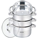 Shumee lonci za kuhanje na sopi 18CM 5 element. klausberg KB-7137, (21384439) Cene