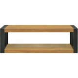 Furnova Stenska kopalniška omarica 110x45x35 cm trdna tikovina, (21948278) | Shoptok.si