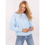 RELEVANCE Blouse-RV-BZ-A825.48-light blue Cene