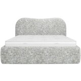 MID.YOU OBLAZINJENA POSTELJA 140 cm x 200 cm , les, tekstil, leseni material naravne barve | Shoptok.si