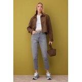 TRENDYOLMILLA ženski pantalone model Twoaw26Je00059, siva Cene