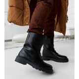 Gemre Black insulated ankle boots with a zipper Oakdale | Shoptok.si