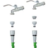 Pack Tlačna vodna pištola z rezervoarjem 8 v 1 in Raztegljiva vrtna cev InnovaGoods | Shoptok.si