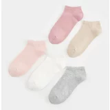 Sinsay - Komplet 5 parov nogavic - Večbarvno