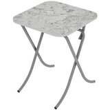 alesta AL10032CM STO VIŠENAMENSKI SKLOPIVI TEKSTURA CRNI MERMER 60X60CM Cene