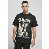 MT Upscale Tupac MATW Sepia Oversize T-Shirt Black | ePonuda.com