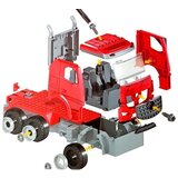  Vetrogasni kamion za igru sa kacigom i ljestvama - crveni | shoptok.hr