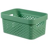 Curver zelena košara za shranjevanje Infinity Dots, 4,5 l Cene