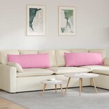  Jastučići za sofu 2 pcs Ružičasta 120 x 40 cm tkanina | Eponuda.ba