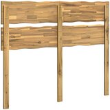  Uzglavlje s prirodnim rubom ROSTOCK Bijela 160 cm | shoptok.hr