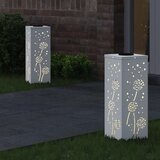  Solarna LED svjetlost za stazu 2 pcs Bijelo | shoptok.hr