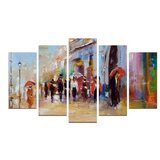 WALLXPERT dekorativna slika u 5 delova - 5M-7 multicolor mdf | Eponuda.com