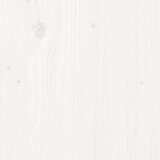  Posteljni okvir bel iz trdnega lesa 90x200 cm, (20647160) | Shoptok.si
