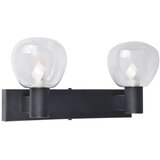  Kupatilsko zidno svetlo POLA 2xG9/5W/230V IP44 crno/prozirno | Eponuda.com