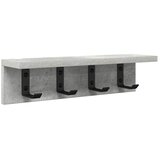  Vješalica za kapute na zidu Betonski sivi 40 x 10,5 x 10,5 cm | Eponuda.ba